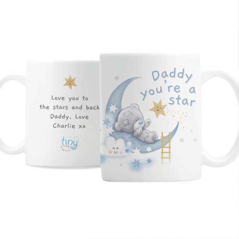 Personalised Tiny Tatty Teddy Daddy You're a Star Mug £10.99